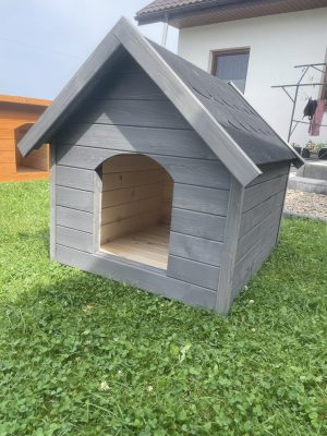 Buda dla psa XXL (grafit)